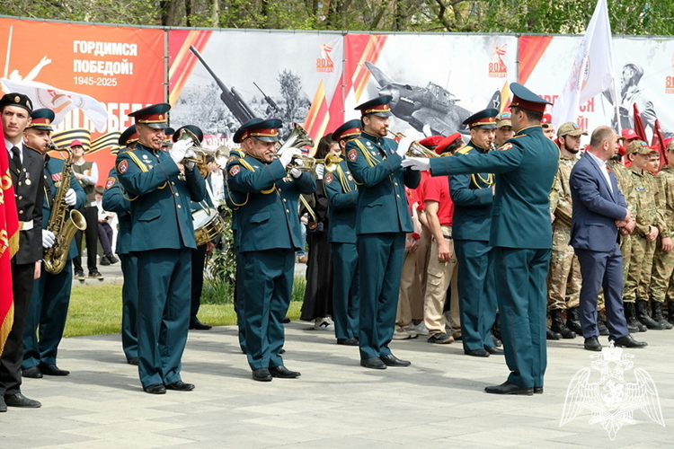 В Дагестане росгвардейцы приняли участие в акции «Вахта памяти»