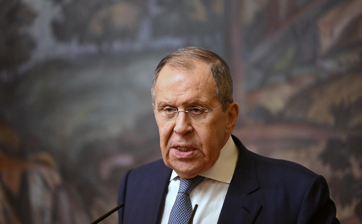 Lavrov. Министр иностранных дел Финляндии.