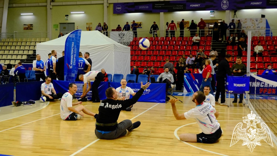 Офицер Росгвардии принял участие в открытии второго Паралимпийского урока для ветеранов СВО в Тамбовской области