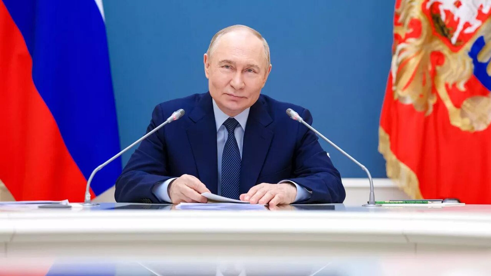 Президент России Владимир Путин. - Sputnik Узбекистан, 1920, 08.05.2026