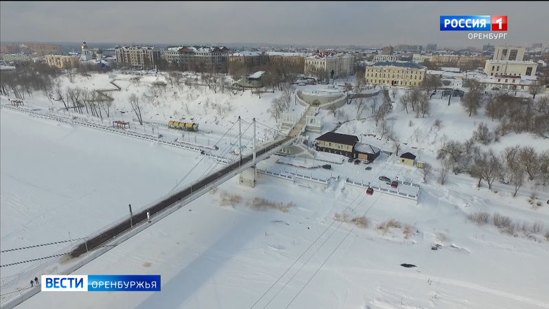 Какой уровень урала в городе оренбурге