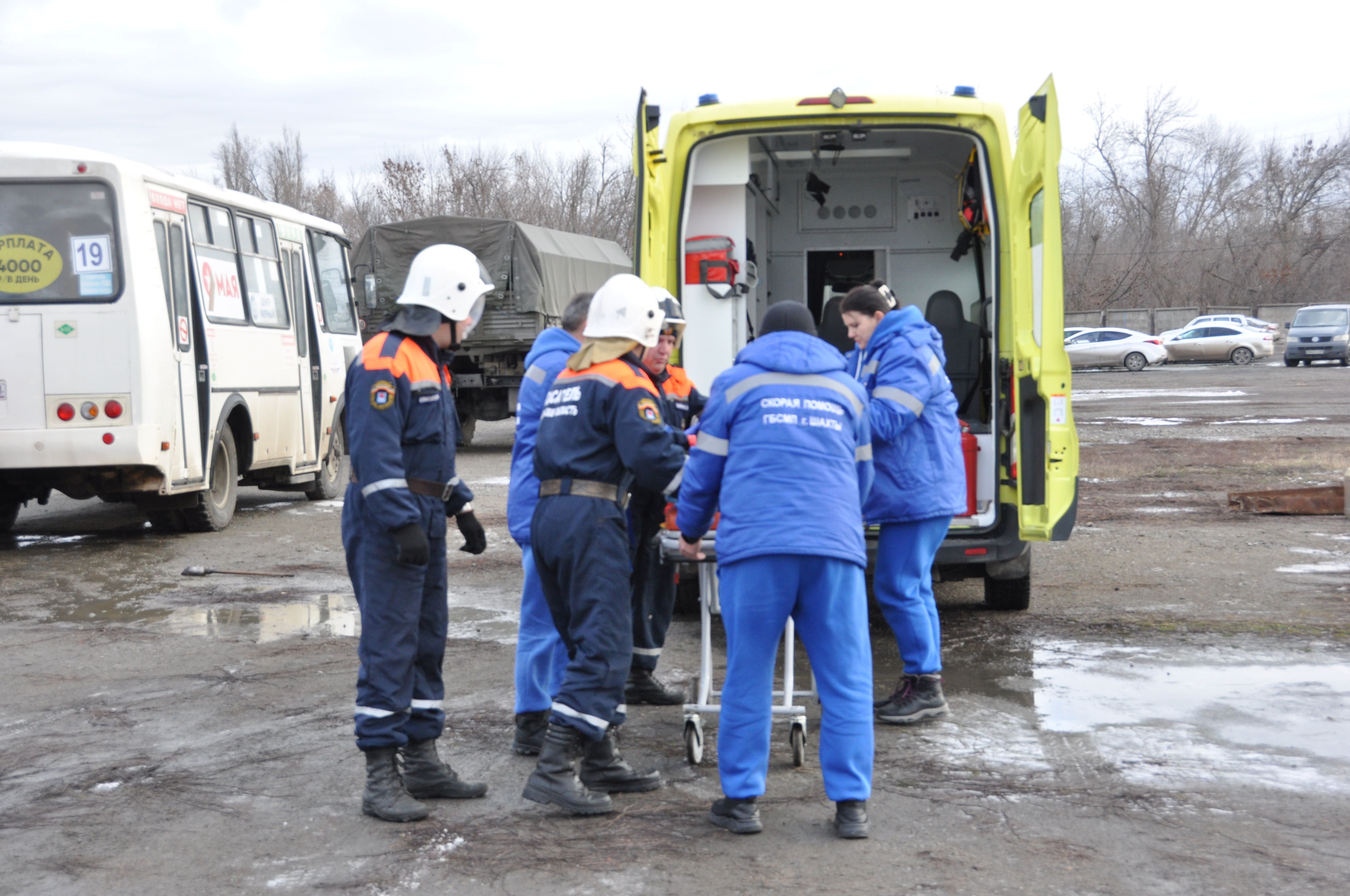 В Ростовской области прошли региональные учения по подготовке к прохождению зимнего периода