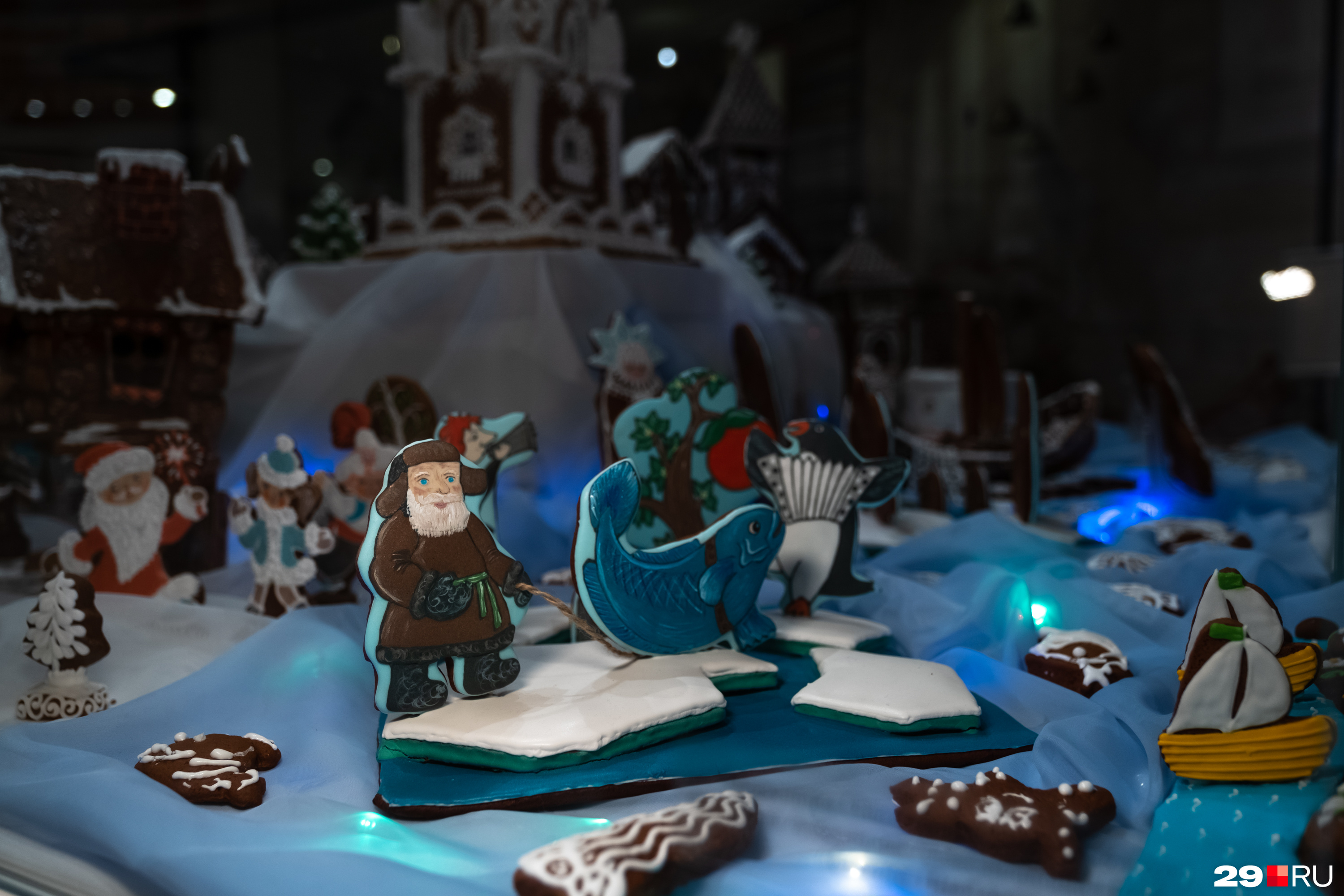 Новогодние традиции Архангельска: от козуль до световых шоу