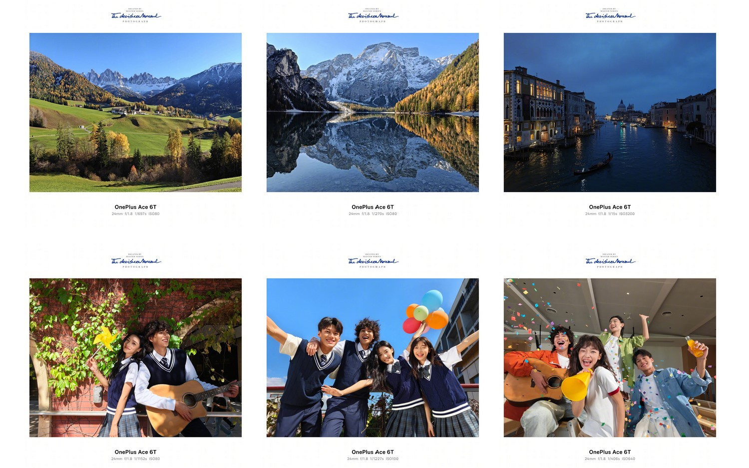 Показаны образцы снимков, снятые камерой смартфона OnePlus Ace 6T