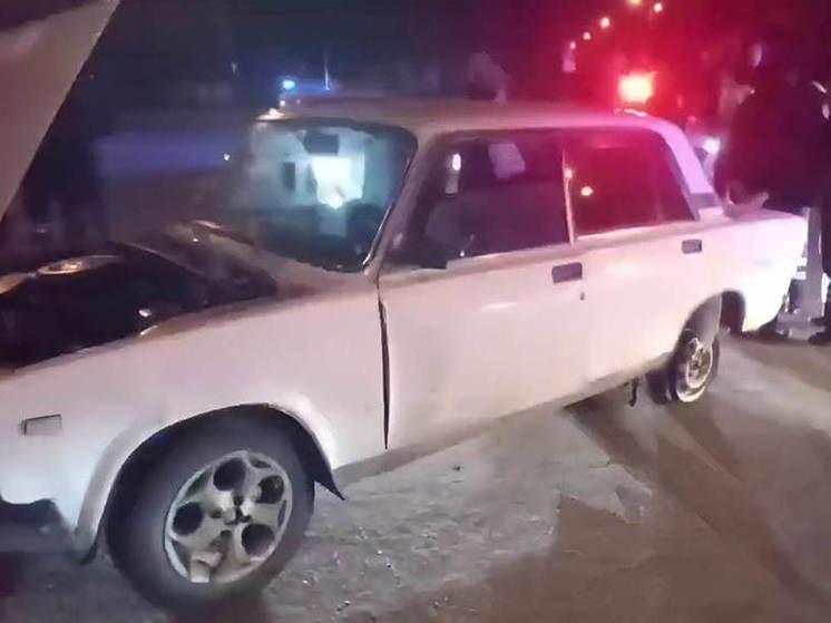 Пьяный томич попытался скрыться на ВАЗе с разорванным колесом от полиции