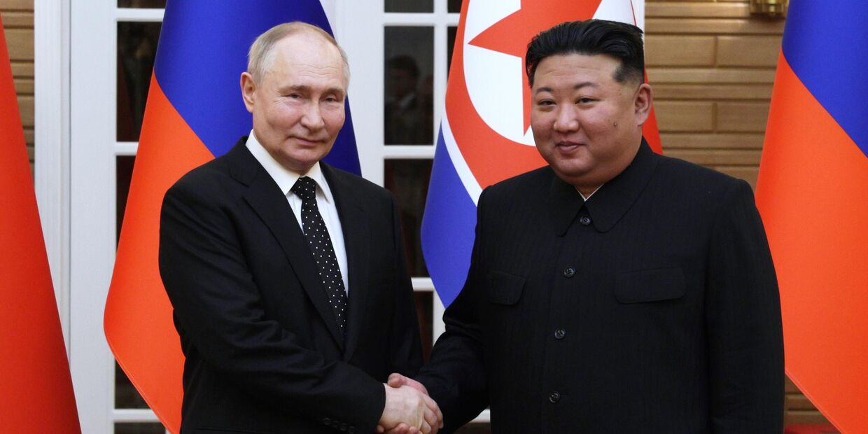 Дружественный государственный визит президента Владимира Путина в КНДР