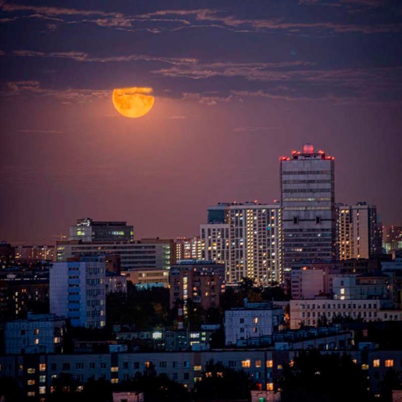 Супер луние Санкт Петербург