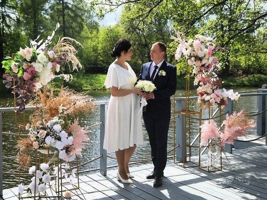Свадебный сезон Подмосковье стартовал в Серпухове