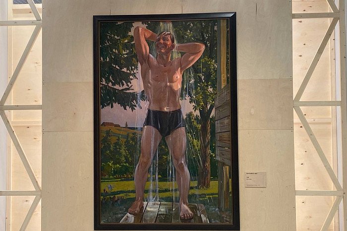 Образы, преисполненные невесомостью: в тульском Фонде искусств открылась выставка работ Александра Дейнеки