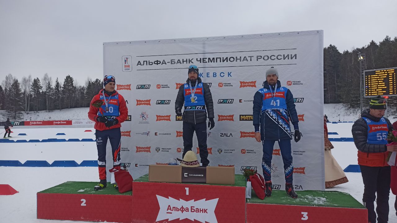 Удмуртский биатлонист Александр Корнев вошёл в десятку лучших в мужской гонке на «Ижевской винтовке»