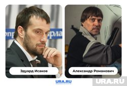 Замгубернатора ХМАО Эдуард Исаков и художник Александр Олигеров