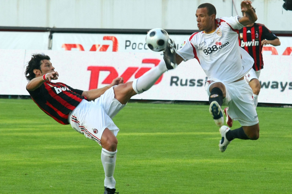 Кахи Каладзе(слева), 2013 год