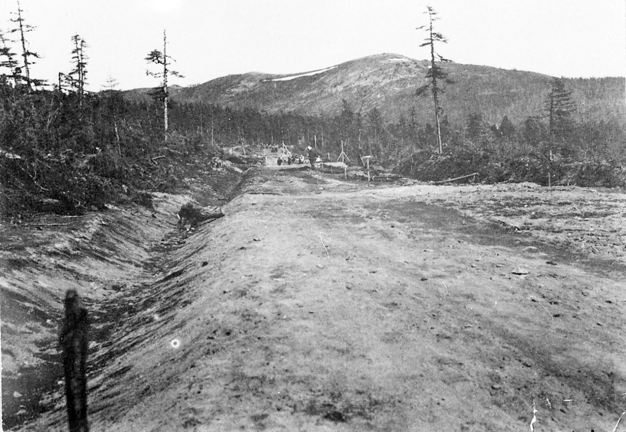 Строительство Колымской трассы. 30-е годы ХХ-го века