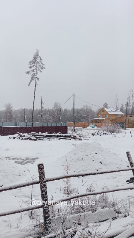 В ближайшие 3 дня в Якутии будет холодно и даже ниже нормы, тому виной хвост циклона