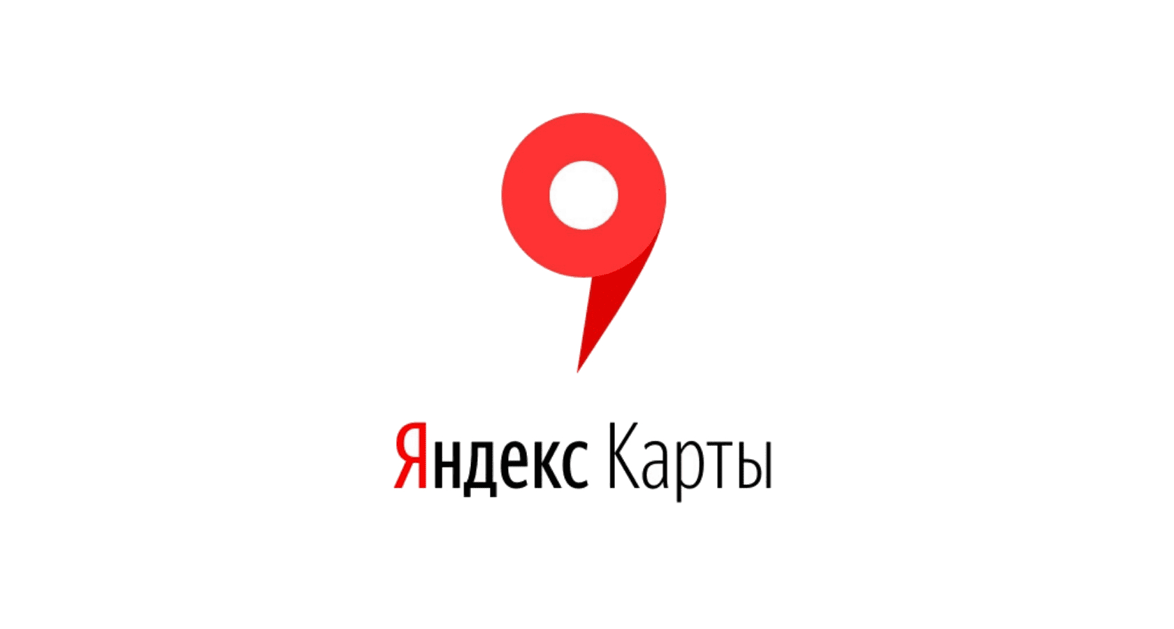 Карта без названий yandex