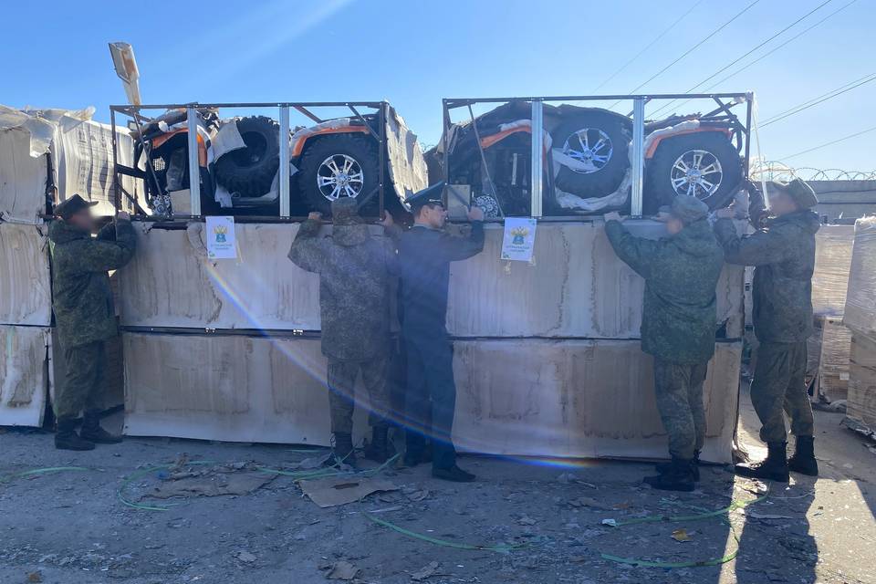 В Волгоградской области изъяли партию иностранных квадроциклов и багги