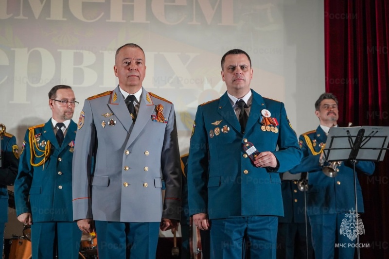 В Главном управлении МЧС России по г. Москве состоялось торжественное мероприятие ко Дню пожарной охраны