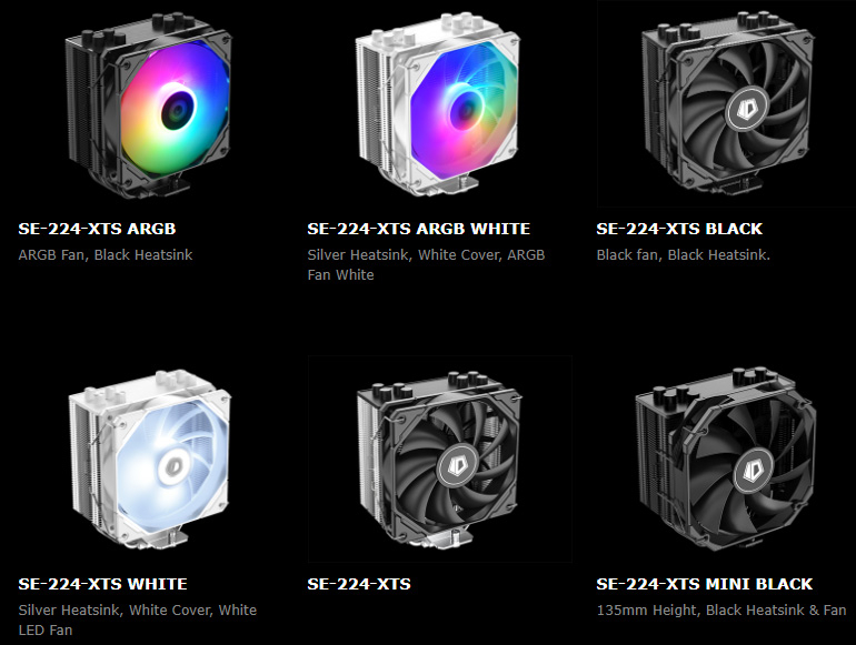 Id cooling se 224 xts black. ID-Cooling se-270-XT.