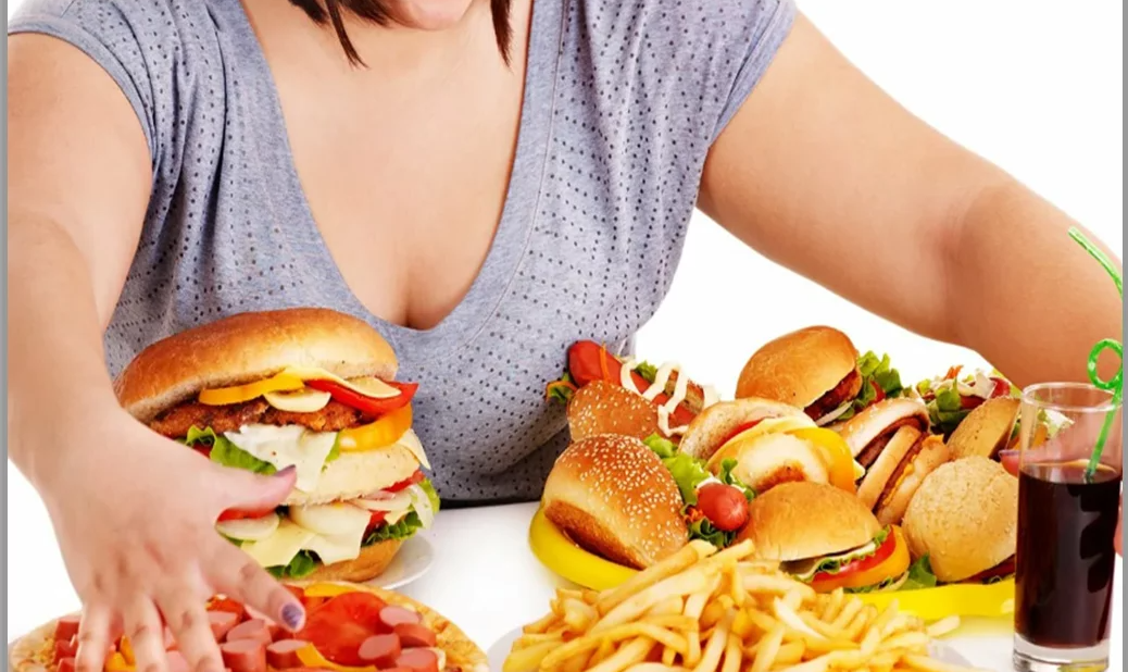 Нерациональное питание. Компульсивное переедание. Нарушение питания. Неправильное питание и ожирение.
