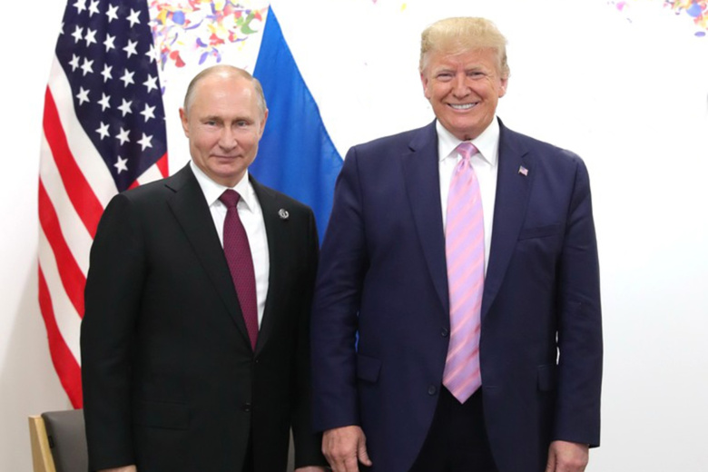 Владимир Путин и Дональд Трамп
