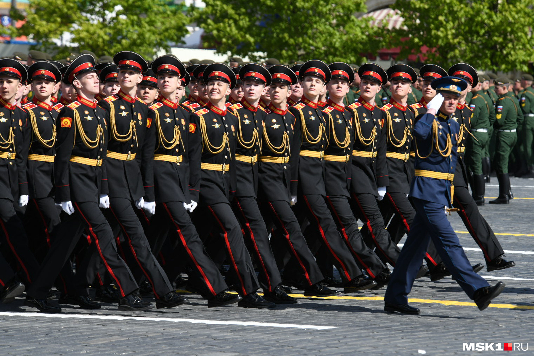 45 полк на параде победы