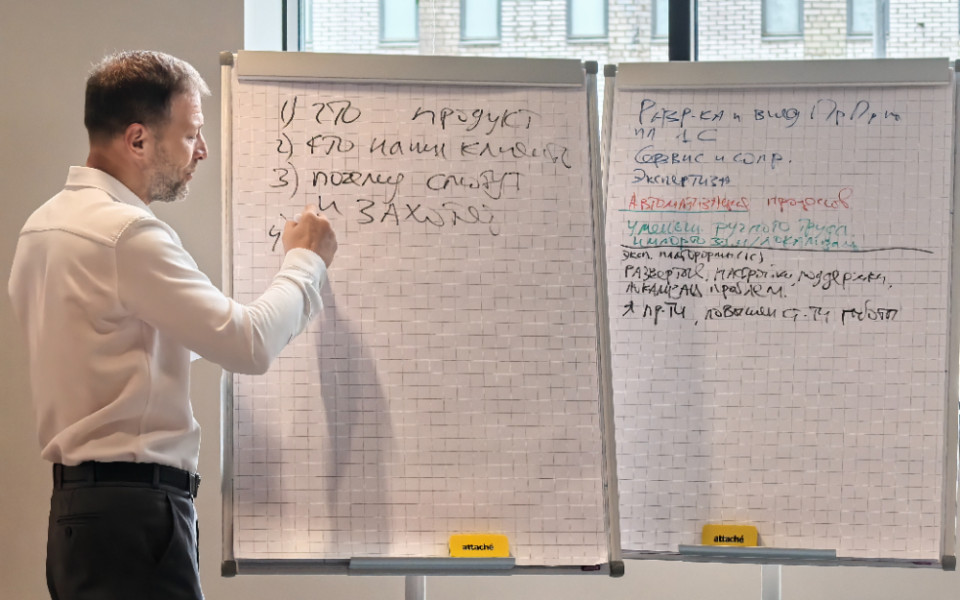 Виталий Новиков провел стратегическую сессию компании Trive