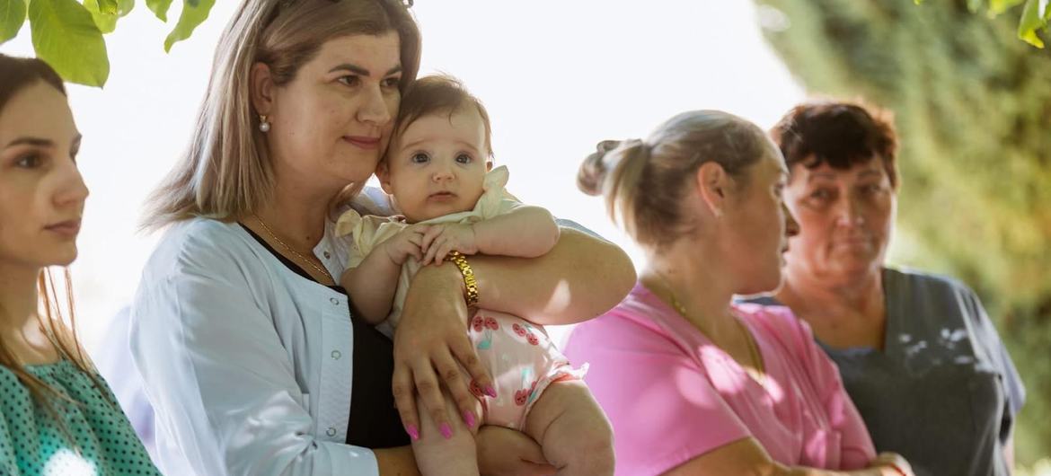 «Караван грудного вскармливания» в Молдове.