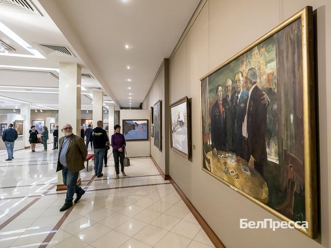 На одной из выставок в художественном музее