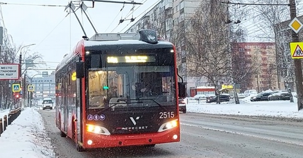 ​192 тысячи пассажиров перевезли новые троллейбусы «Пересвет» за 2 месяца работы