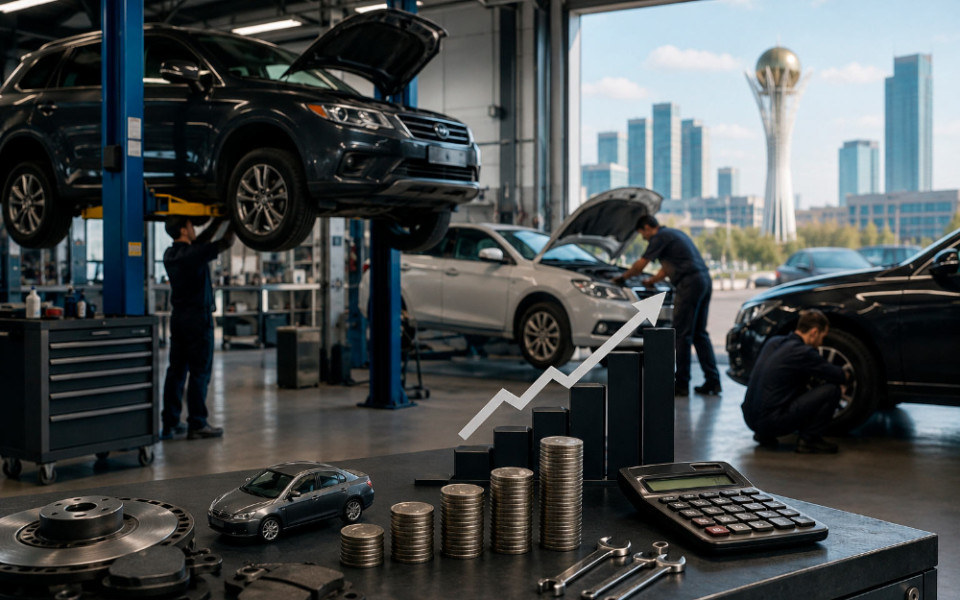 Рынок автосервисов Казахстана: рост цен и новая конкуренция