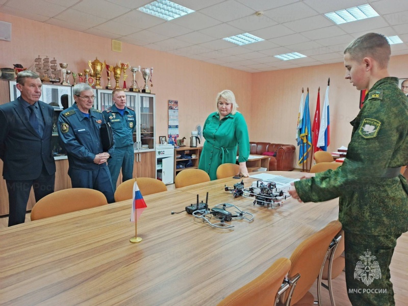 Председатель Поволжского совета ветеранов пожарных и спасателей провел 