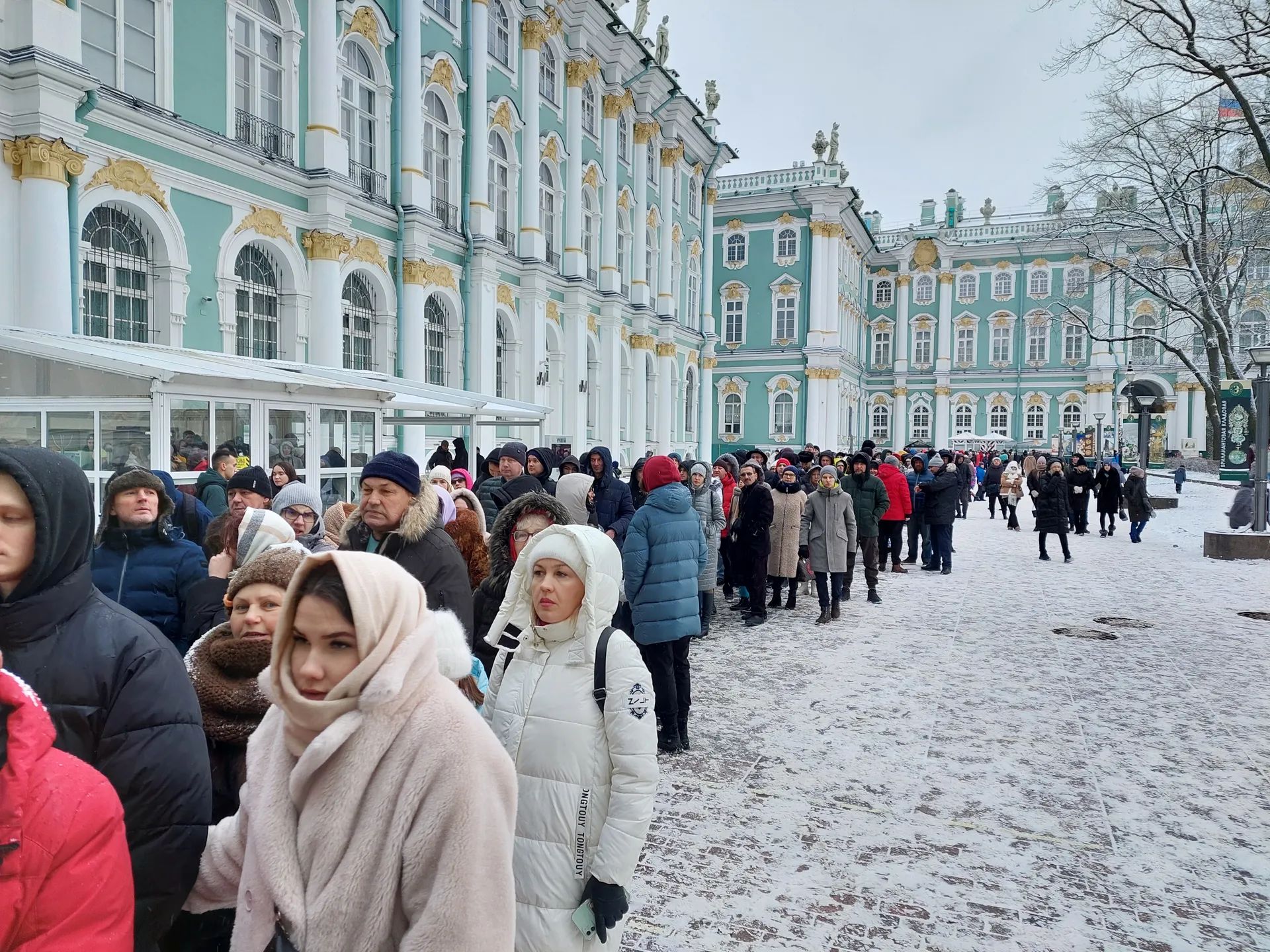 Бесплатный день в эрмитаже