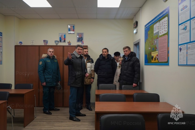В Москве открыли обновленную пожарно-спасательную часть