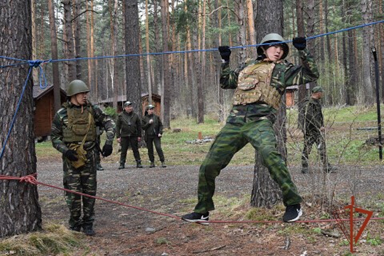 С участием Росгвардии в Республике Алтай прошла военно-спортивная эстафета