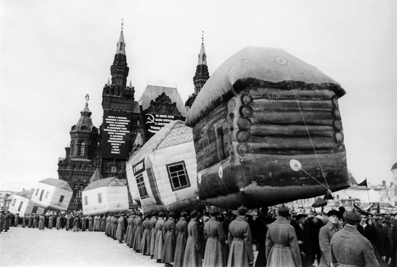 маскировка москвы в 1941