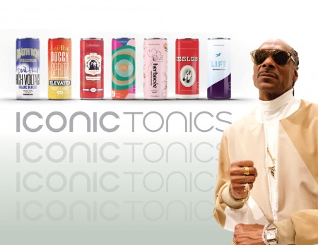 Snoop Dogg выпустил функциональные напитки на основе конопли Iconic Tonics