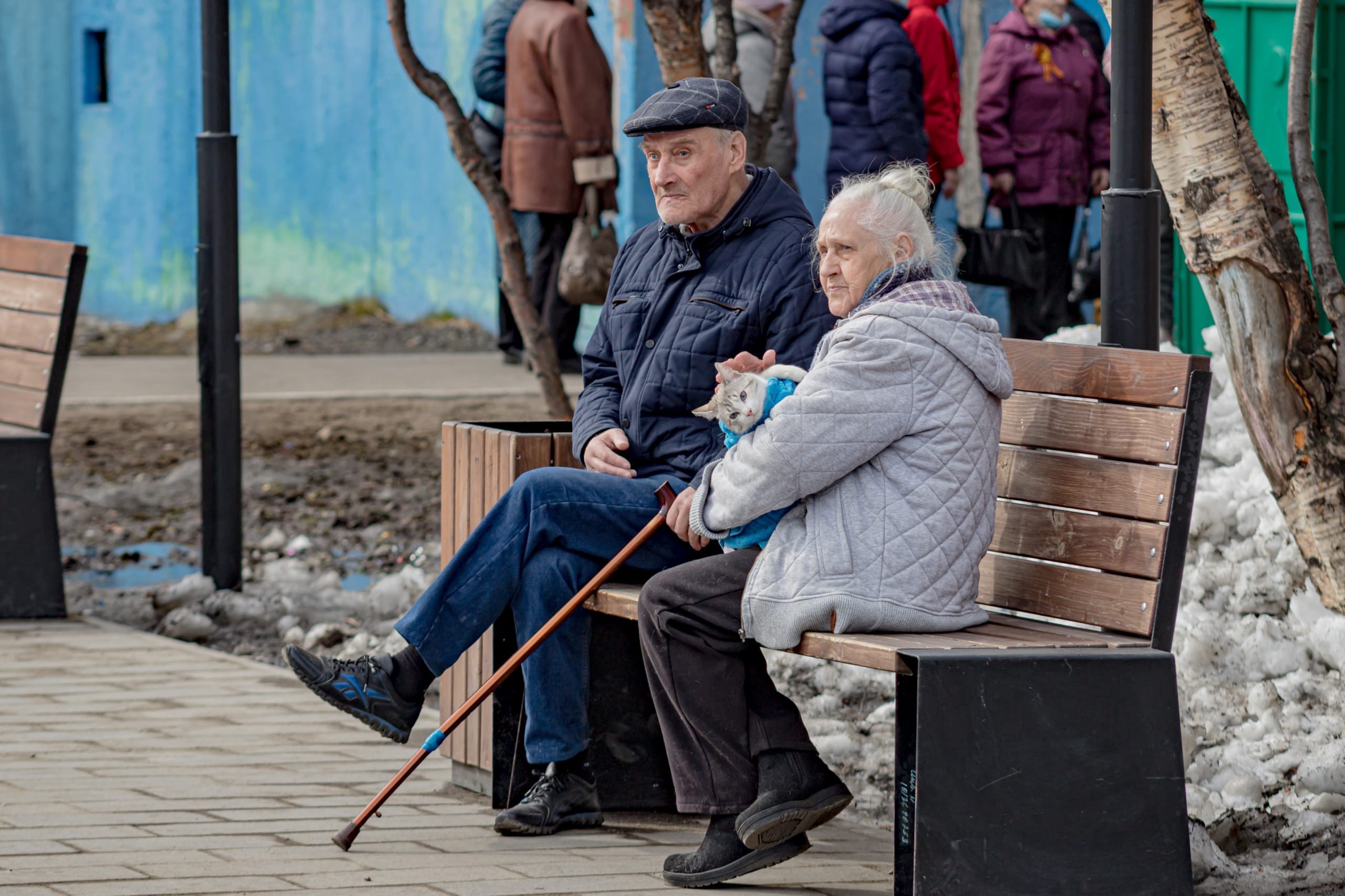 Переезд пенсионеров