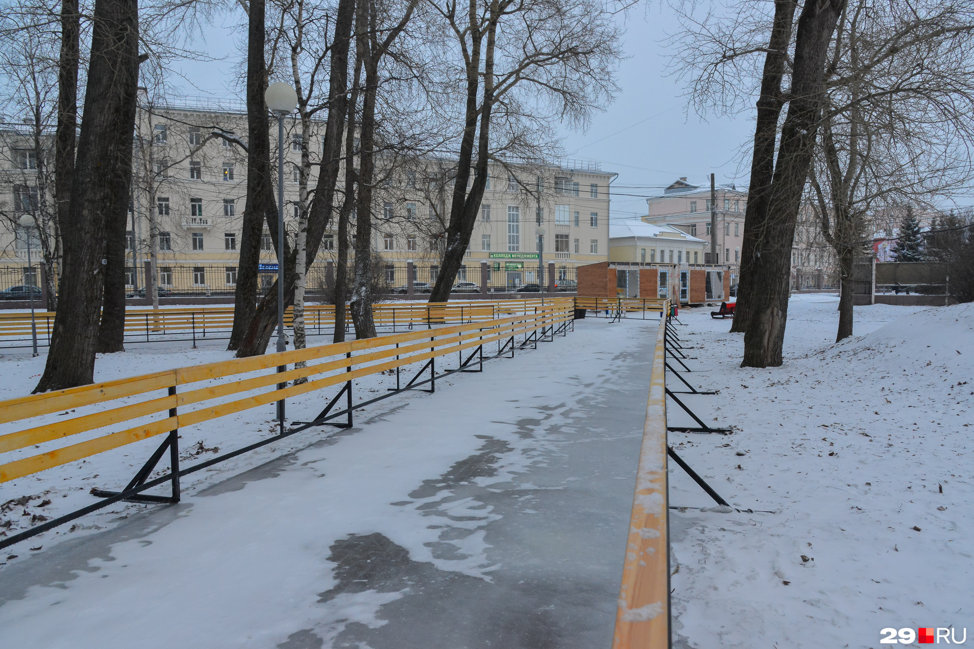 каток в петровском парке