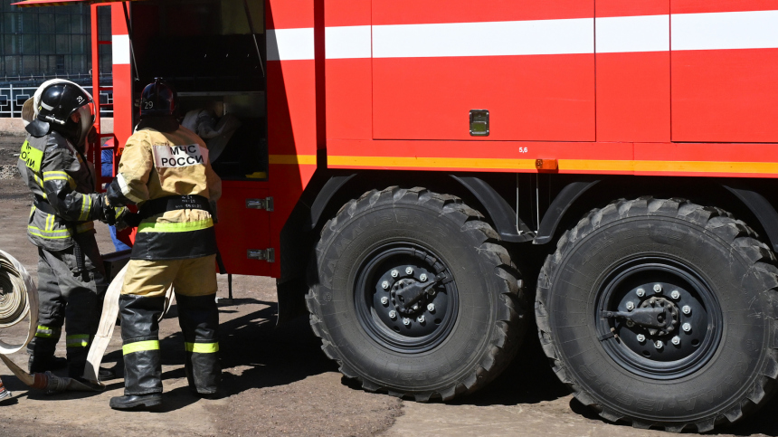 Торговый центр Баянгол загорелся в Улан-Удэ