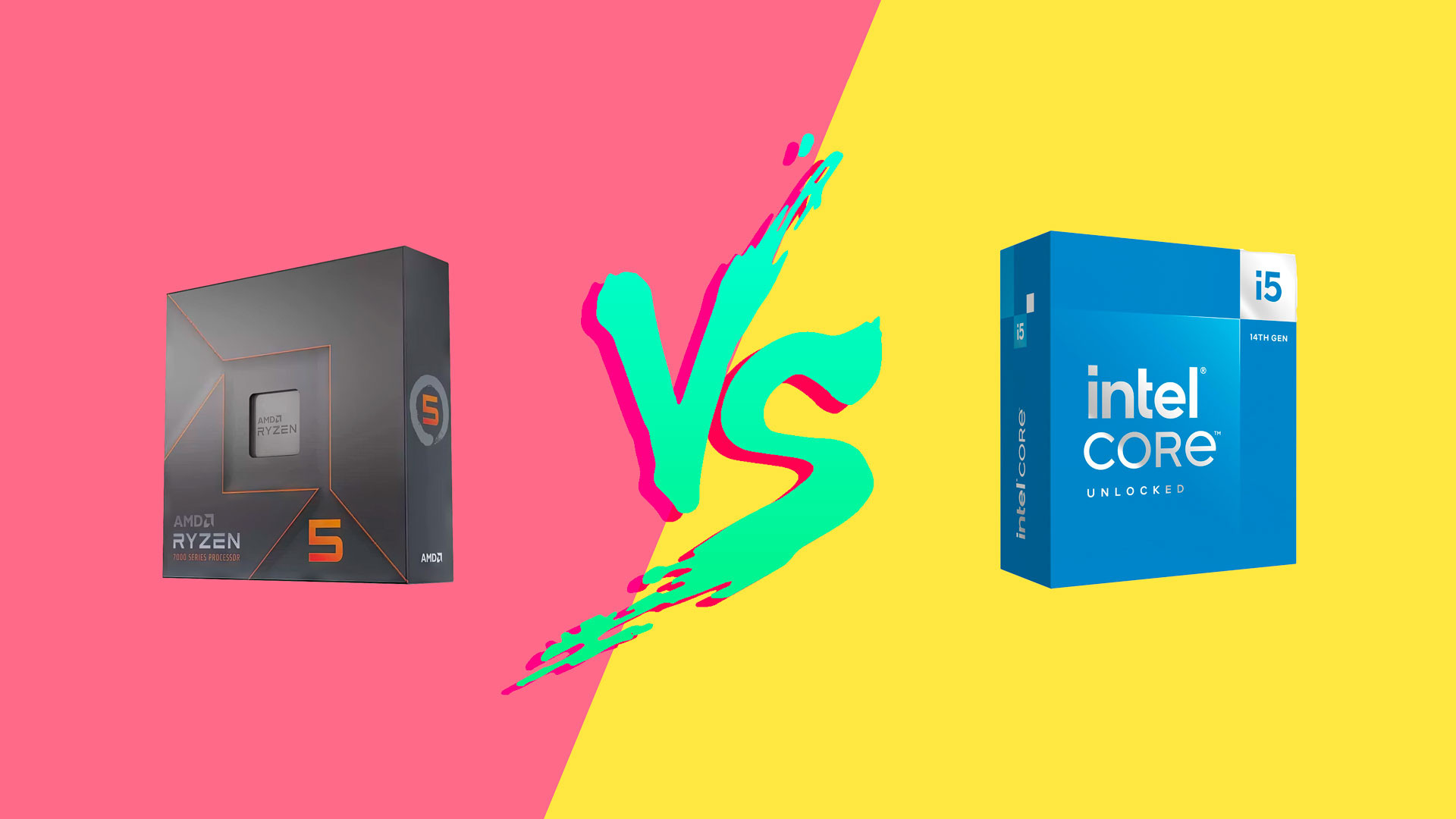 Ryzen 5 9600x vs i5 14600kf