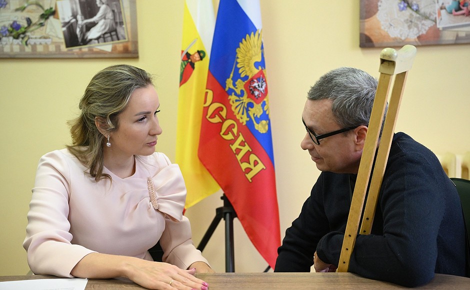 Уполномоченный при Президенте по правам ребёнка Мария Львова-Белова посетила Рязанскую область с рабочим визитом по итогам проведения Всероссийской инспекции системы профилактики социального сиротства.