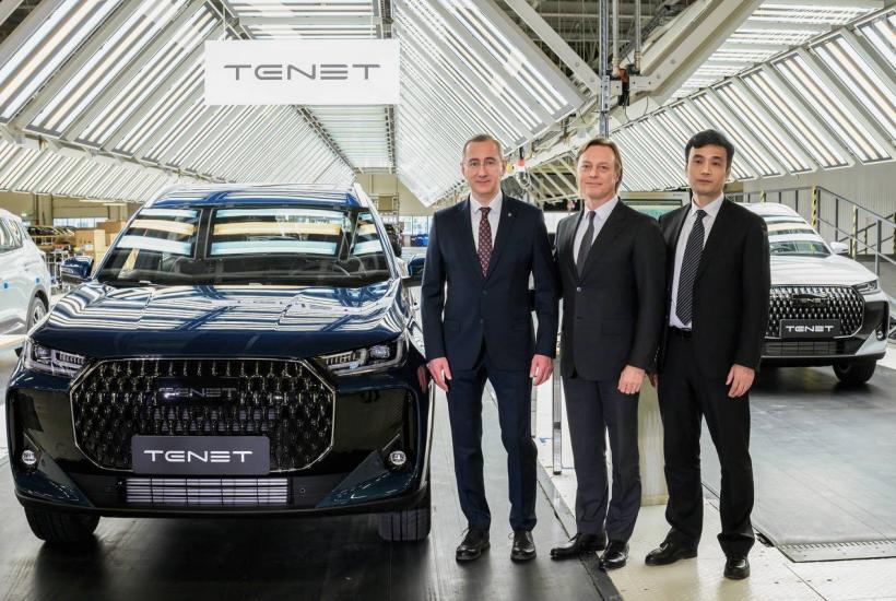 Презентация российского автомобиля Tenet