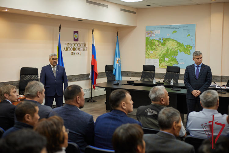 Росгвардия приняла участие в ежегодном совещании с представителями оленеводства и морзверобойного промысла на Чукотке