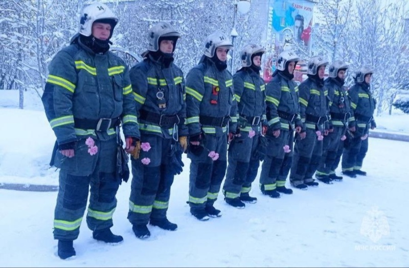 В 5 пожарно-спасательном отряде прошли мероприятия, посвященные Дню спасателя Российской Федерации