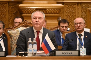 Состоялась рабочая поездка Л.И. Калашникова и К.К. Тайсаева в Таджикистан