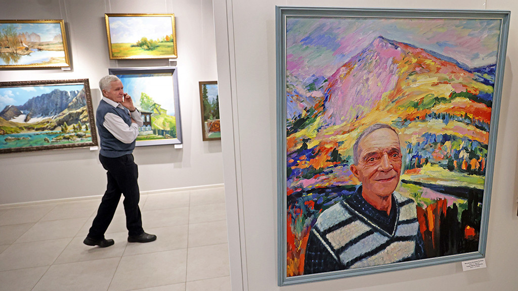 Региональное отделение Союза художников России отметило 85-летие Фото №1