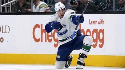 Российский нападающий «Ванкувера» Андрей Кузьменко