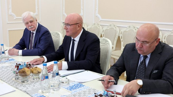 Дмитрий Чернышенко и Премьер-министр Республики Беларусь Александр Турчин обсудили вопросы двустороннего сотрудничества