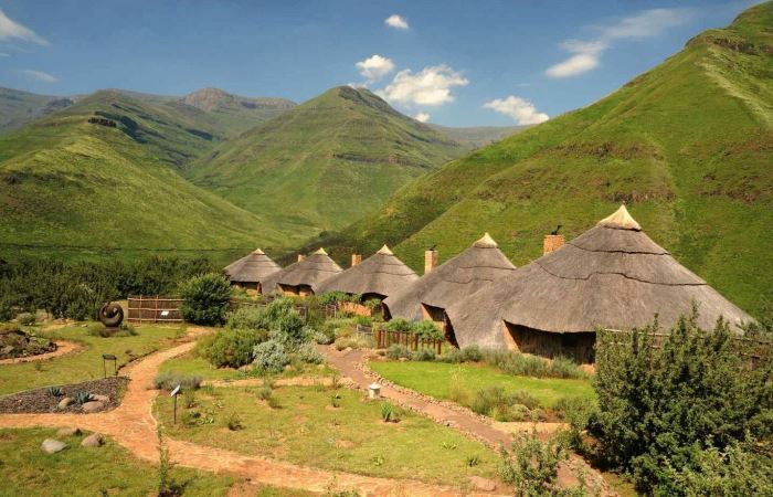 Деревня в Лесото. Фото: google.com