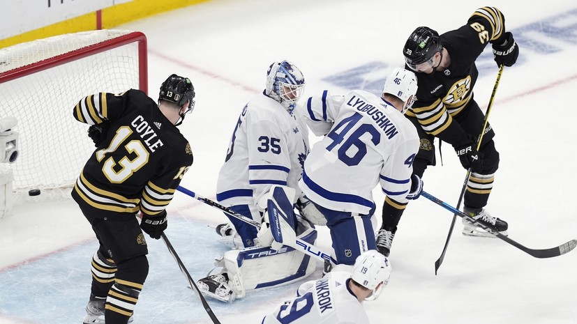 19 сейвов Самсонова не спасли «Торонто» от поражения «Бостону» в первом матче плей-офф НХЛ